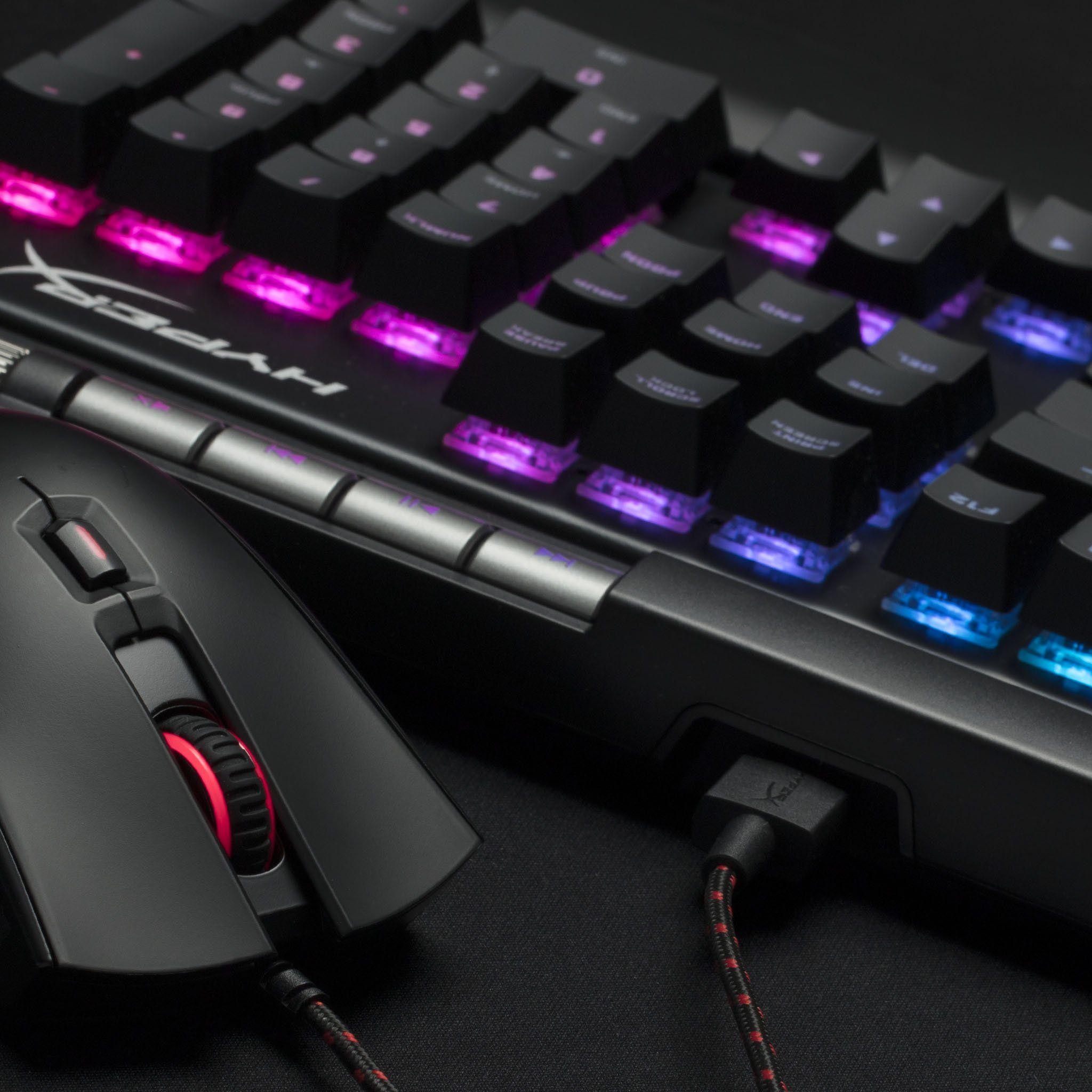 Klawiatura mechaniczna HyperX Alloy Elite RGB - Cherry MX Brown