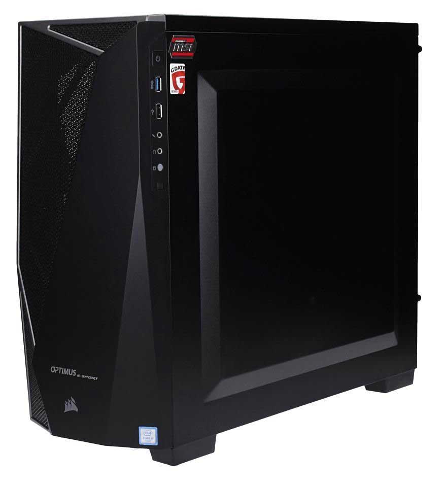 Optimus E-Sport Extreme Intel® Core™ i5-7400 8GB 1TB 180GB SSD GTX1050Ti W10