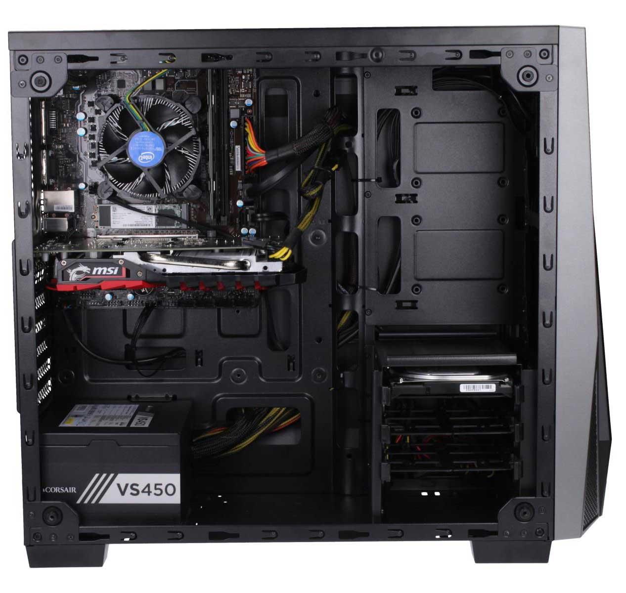 Optimus E-Sport Extreme Intel® Core™ i5-7400 8GB 1TB 180GB SSD GTX1050Ti W10