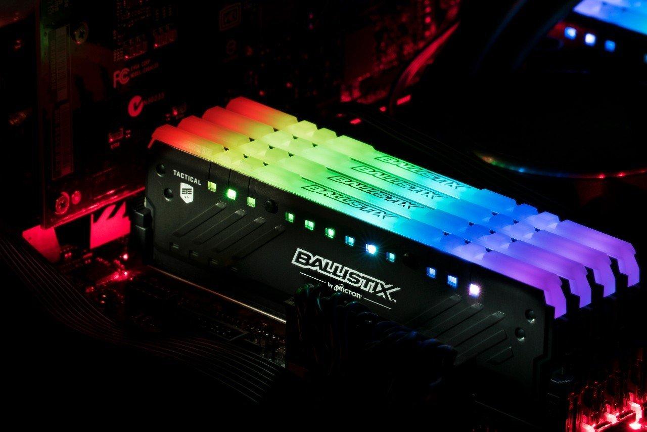 Pamięć RAM Crucial Ballistix Tactical Tracer RGB DDR4 (2 x 8GB) 16GB 2666 CL16