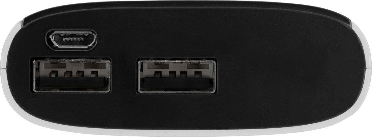 Powerbank Xqisit 2xUSB 10400 mAh (biały)