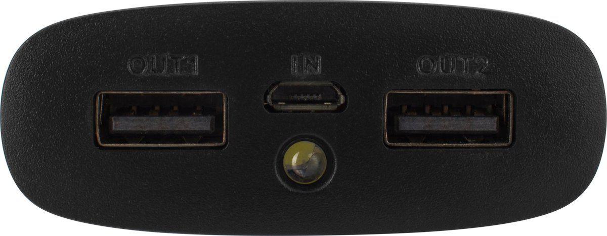 Powerbank Xqisit 2xUSB 15600 mAh (czarny)