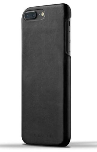 Mujjo Full Leather Case iPhone 8 Plus (czarny)