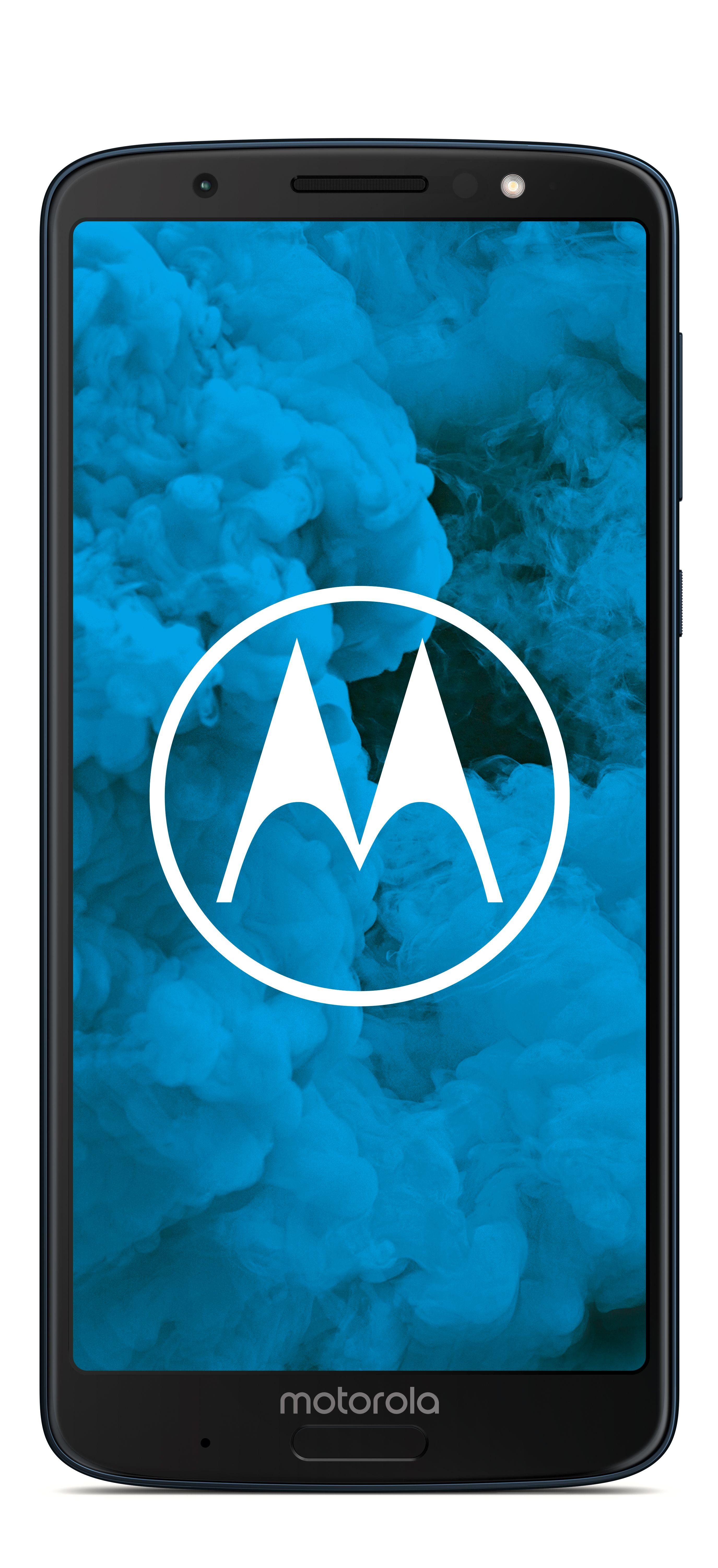 Smartfon Motorola Moto G6 Plus 4GB (granatowy) + etui