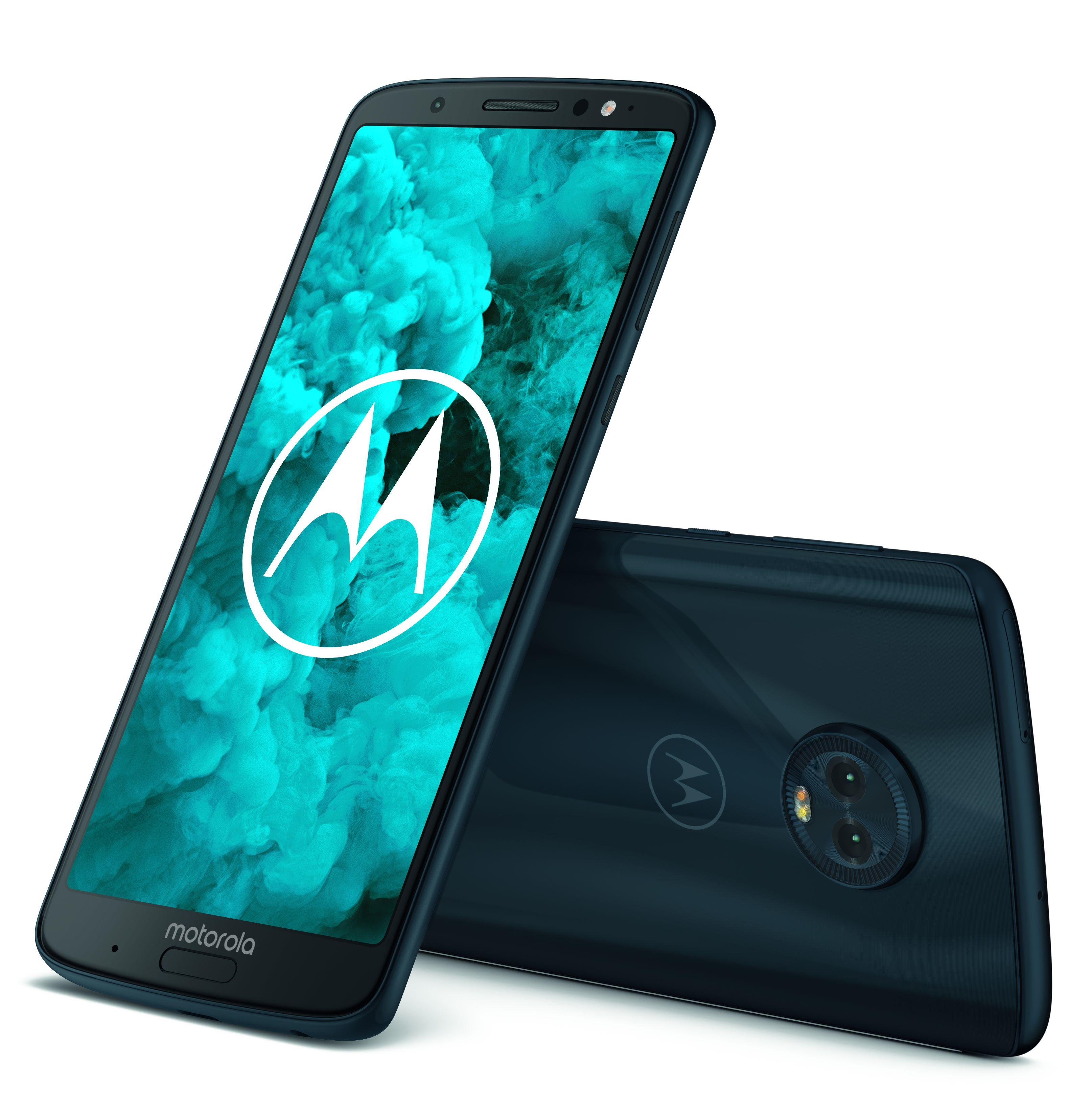 Smartfon Motorola Moto G6 Plus 4GB (granatowy) + etui