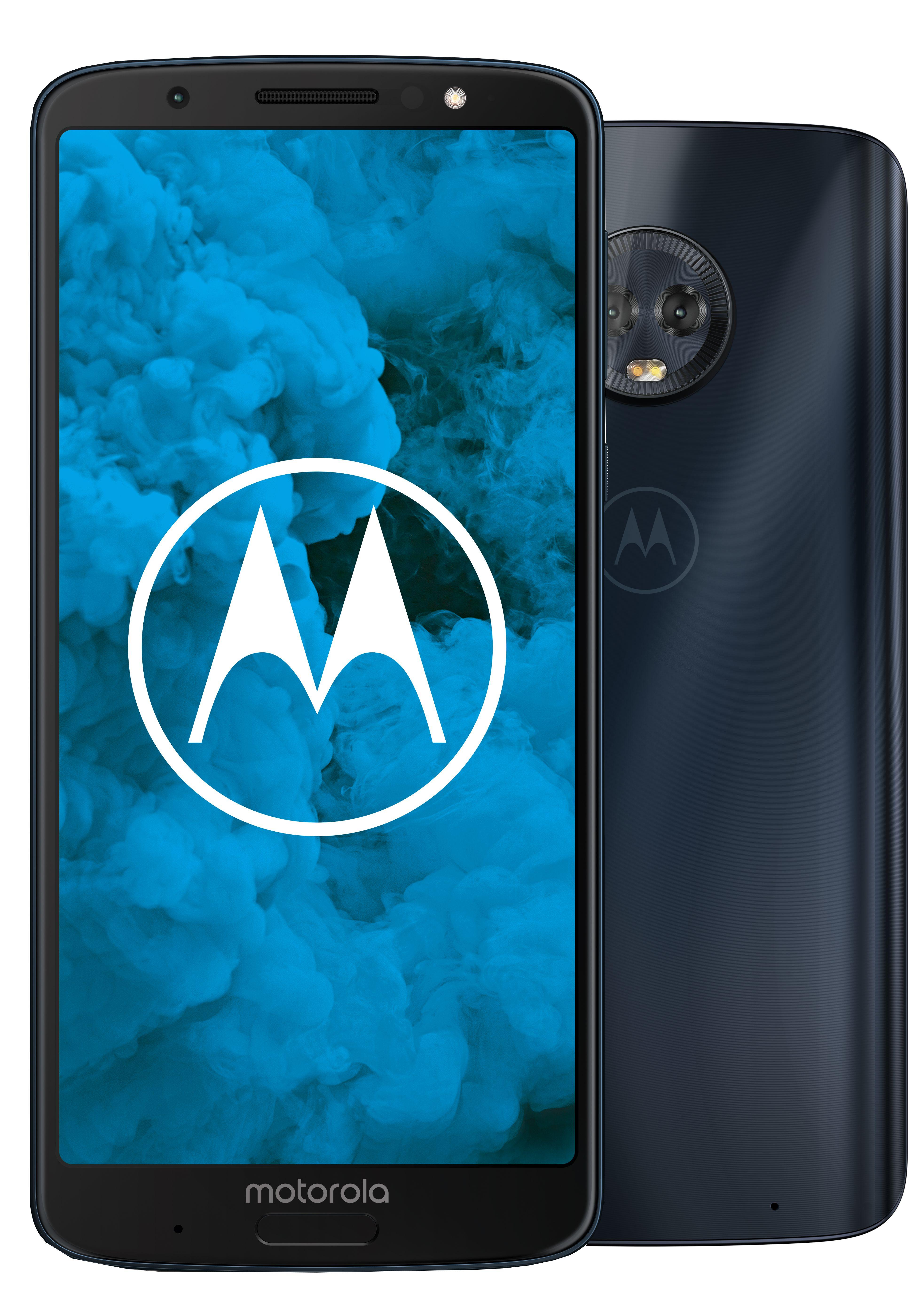 Smartfon Motorola Moto G6 Plus 4GB (granatowy) + etui