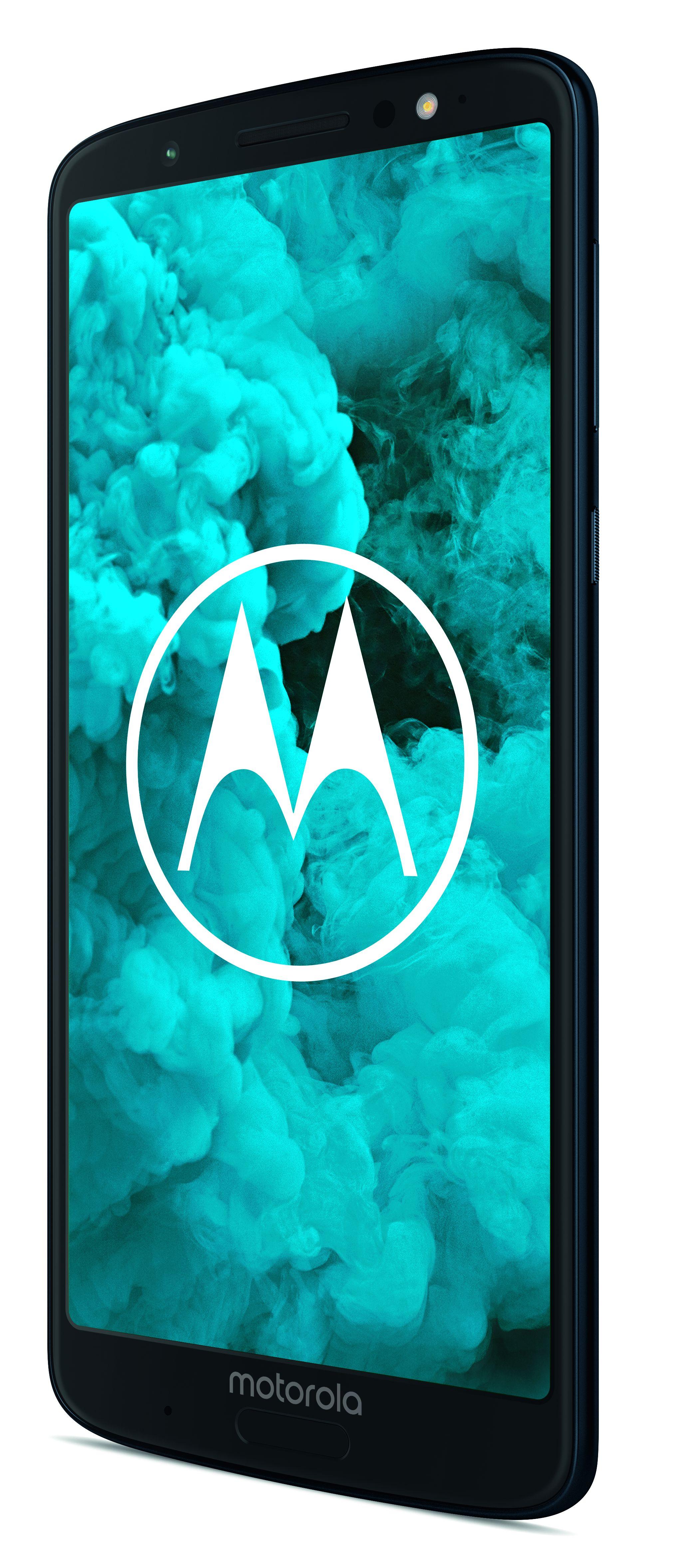 Smartfon Motorola Moto G6 Plus 4GB (granatowy) + etui