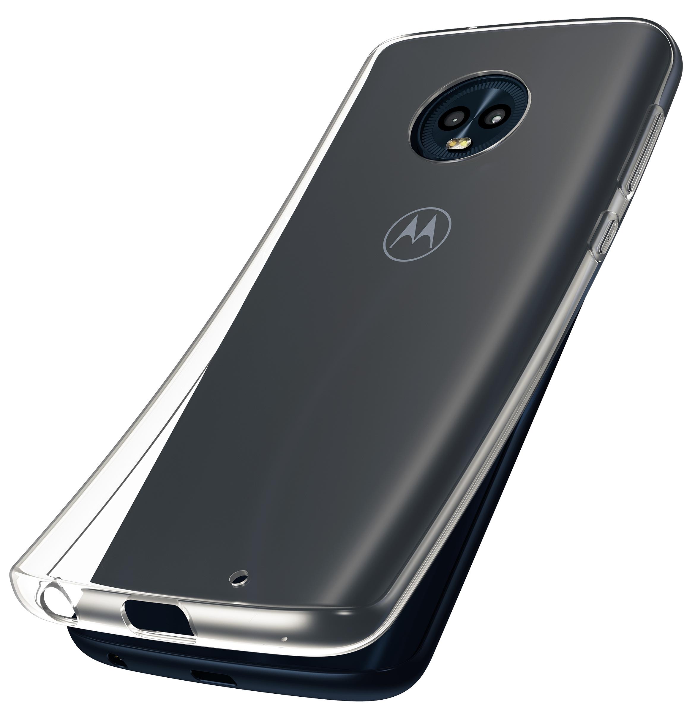 Smartfon Motorola Moto G6 Plus 4GB (granatowy) + etui