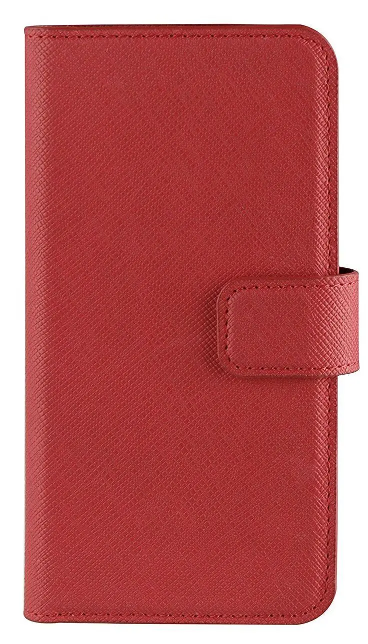 Etui Xqisit Viskan Wallet do iPhone 6/6S/7/8 Czerwony