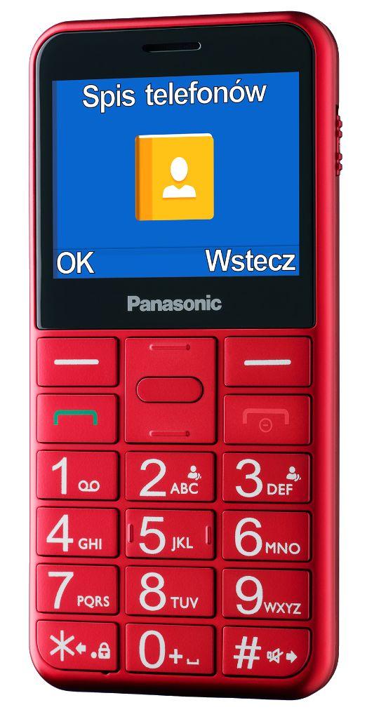 Telefon Panasonic KX-TU150 (czerwony)