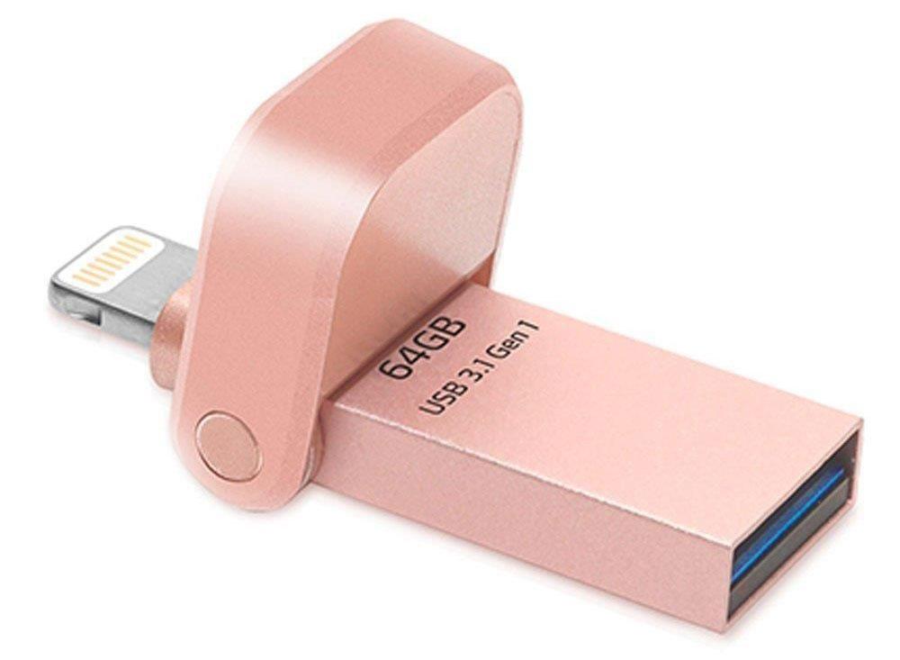 PenDrive Adata AI920 64GB USB 3.1 Gen1 (różowy)