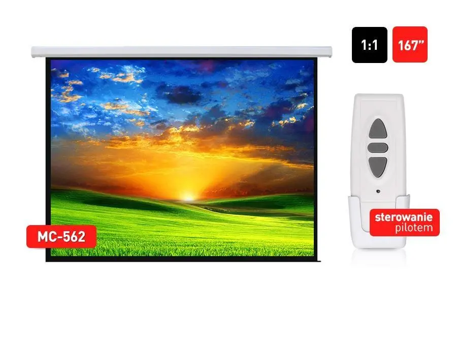 Ekran elektryczny Maclean MC-562