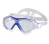 Spokey Vista JR - okularki - półmaska dla dzieci (biało-niebieskie)