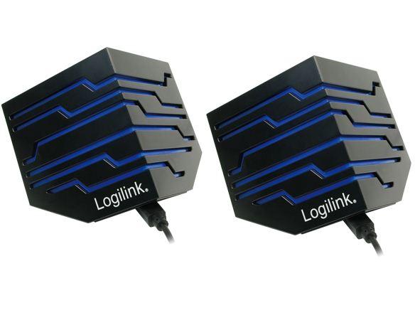 Głośniki LogiLink SP0021 2.0 z podświetleniem LED