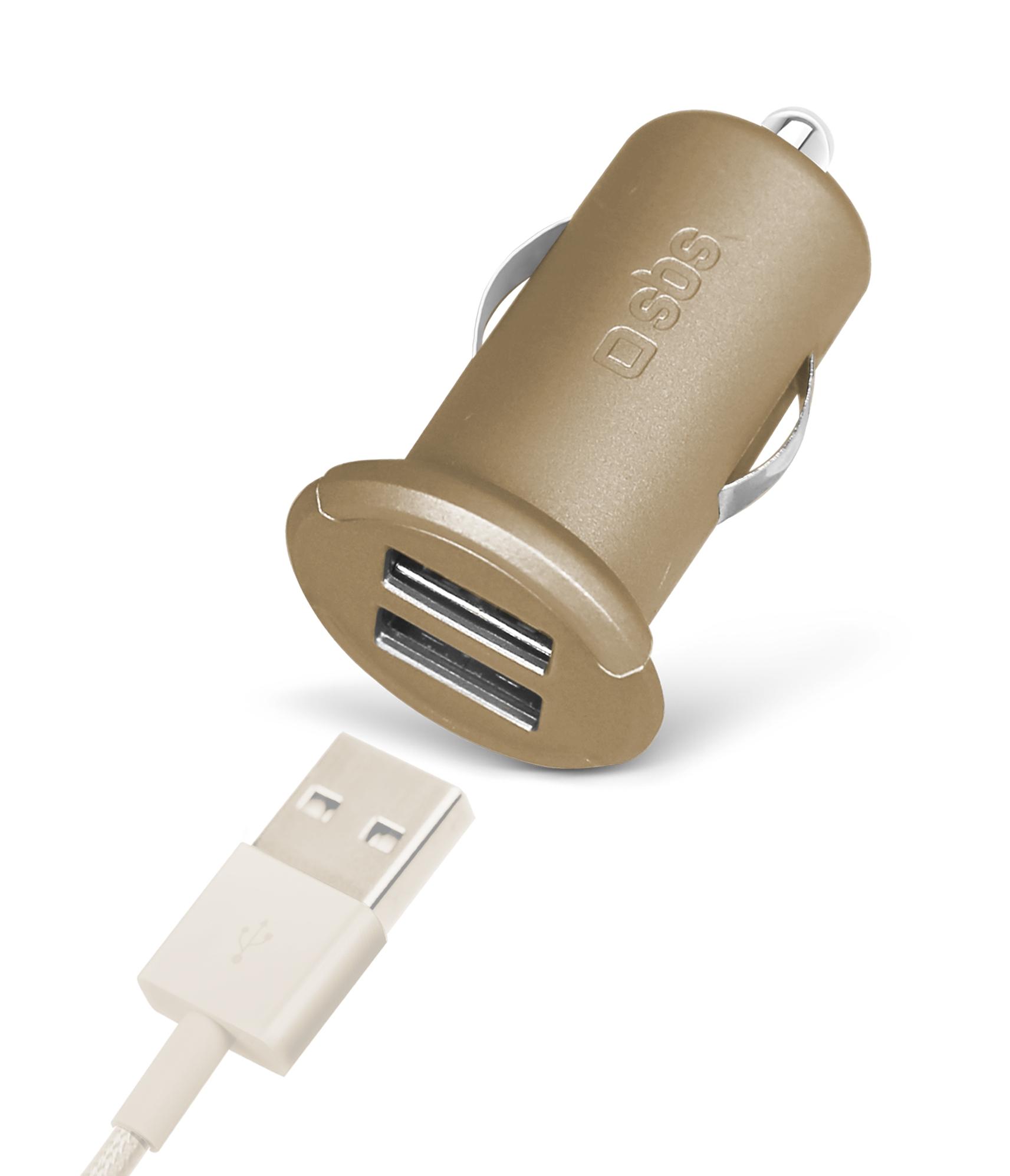 Ładowarka samochodowa SBS TECAR2USB2AG