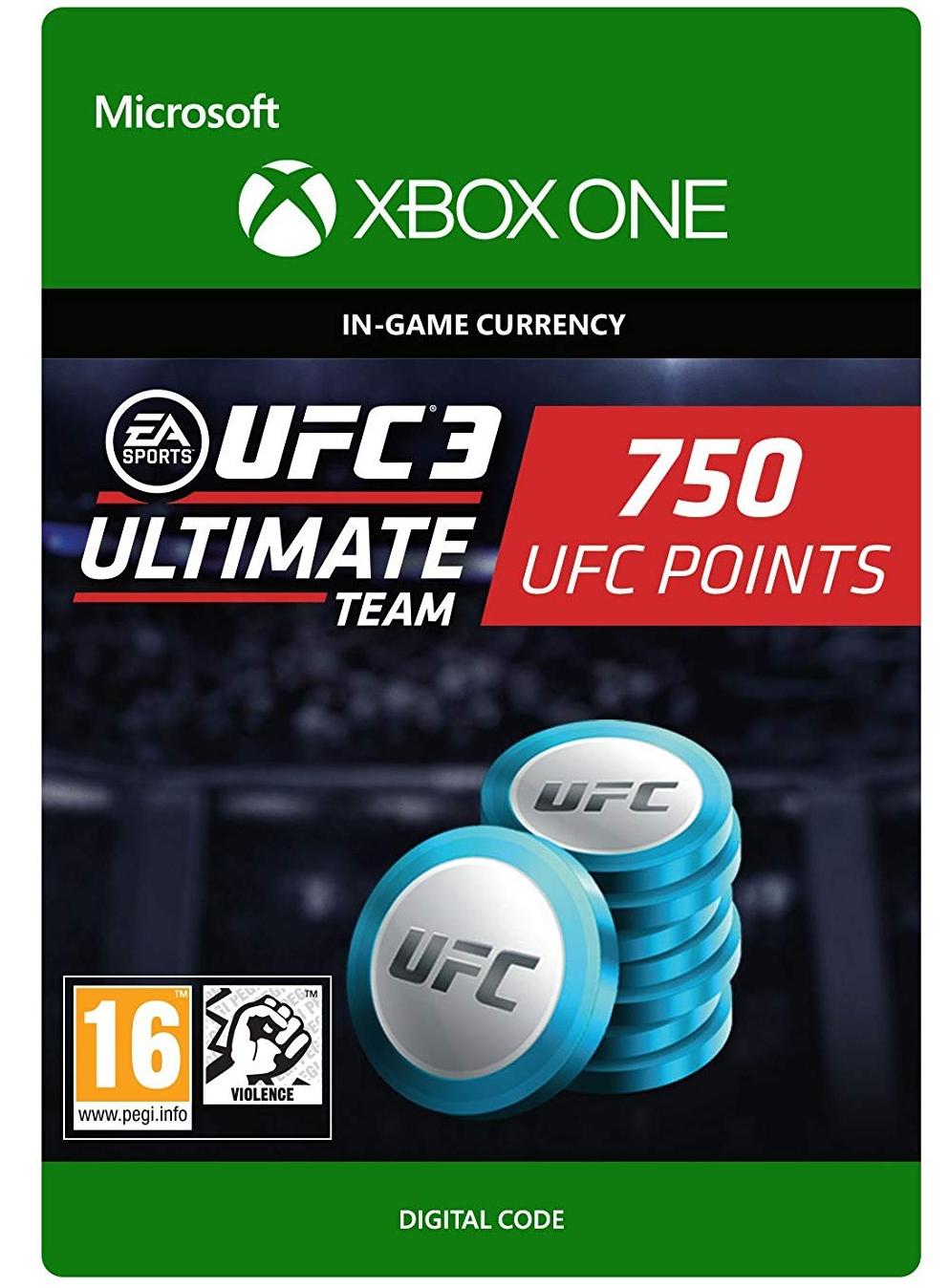 EA Sports UFC 3 - 750 Punktów [kod aktywacyjny] Xbox One