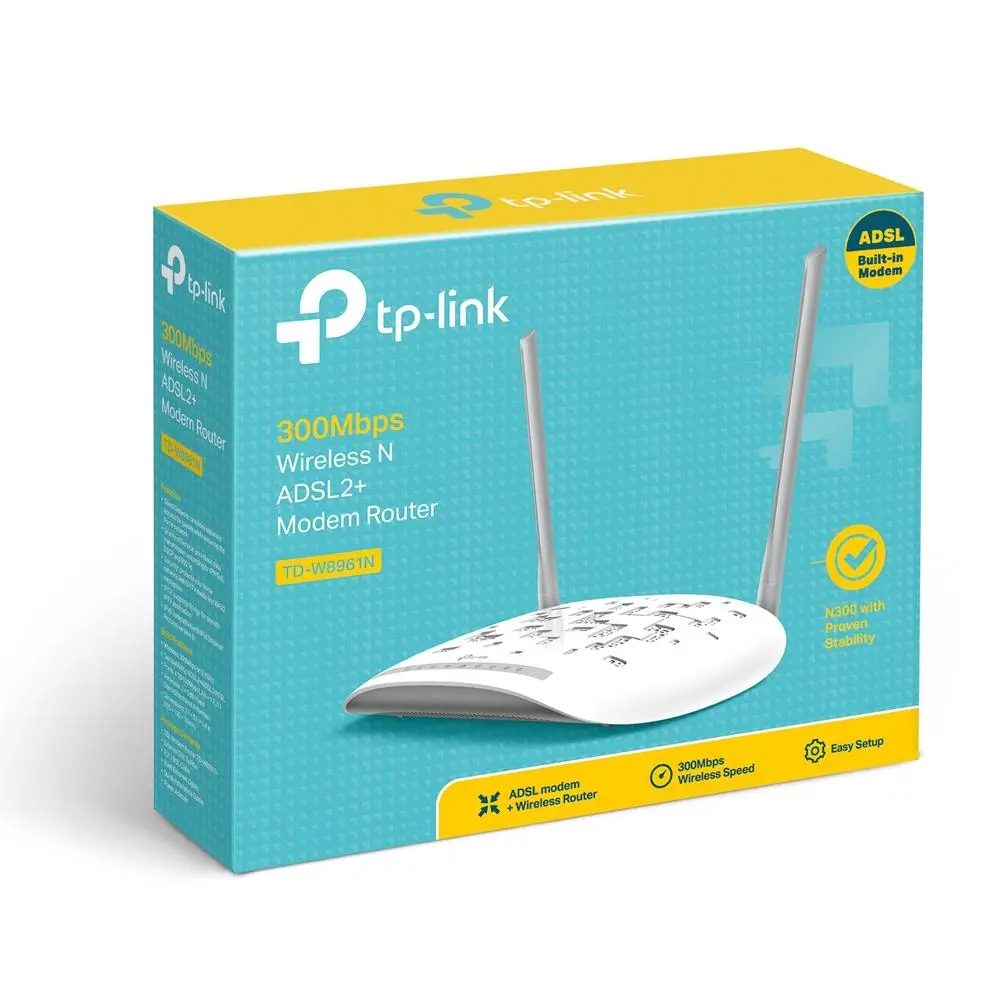 Router TP-LINK TD-W8961N Biały