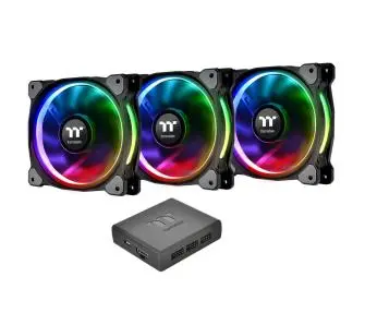 Wentylator Thermaltake Riing 12 RGB plus 3 pack 120mm 3szt.