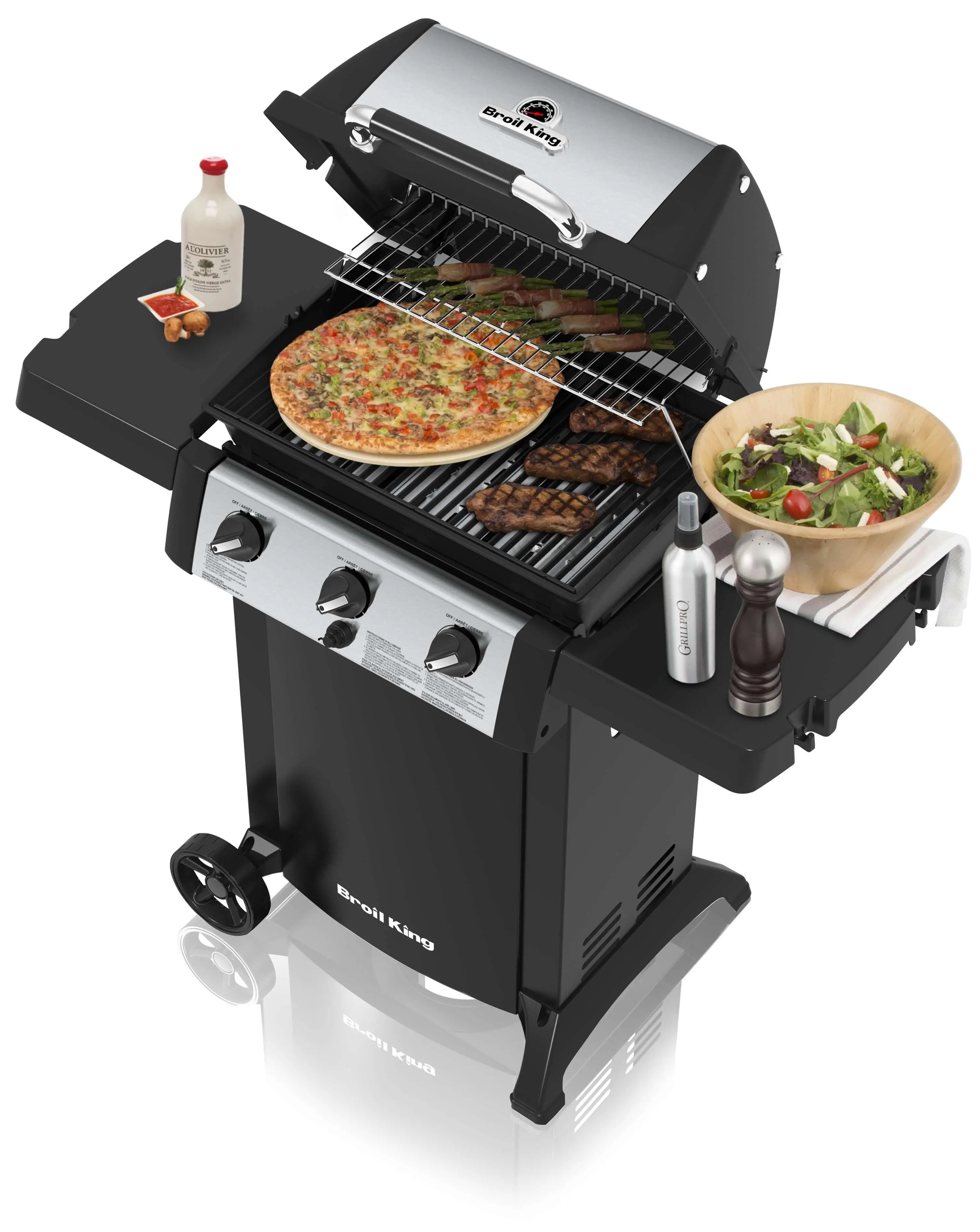 Grill gazowy Broil King Gem 310 Czarny