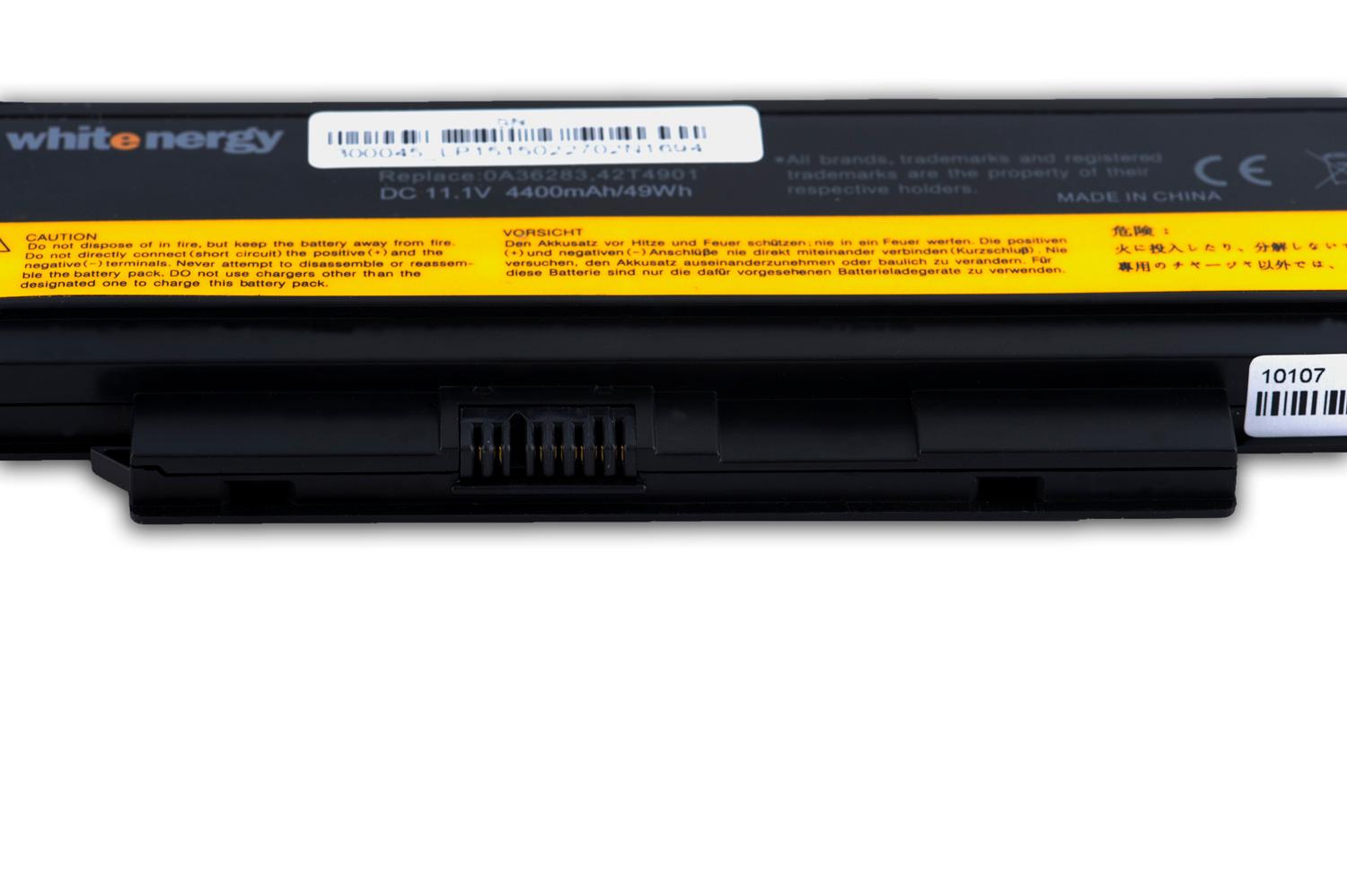Whitenergy 10107 Lenovo ThinkPad X230 0A36281 11.1V 4400mAh (czarny)