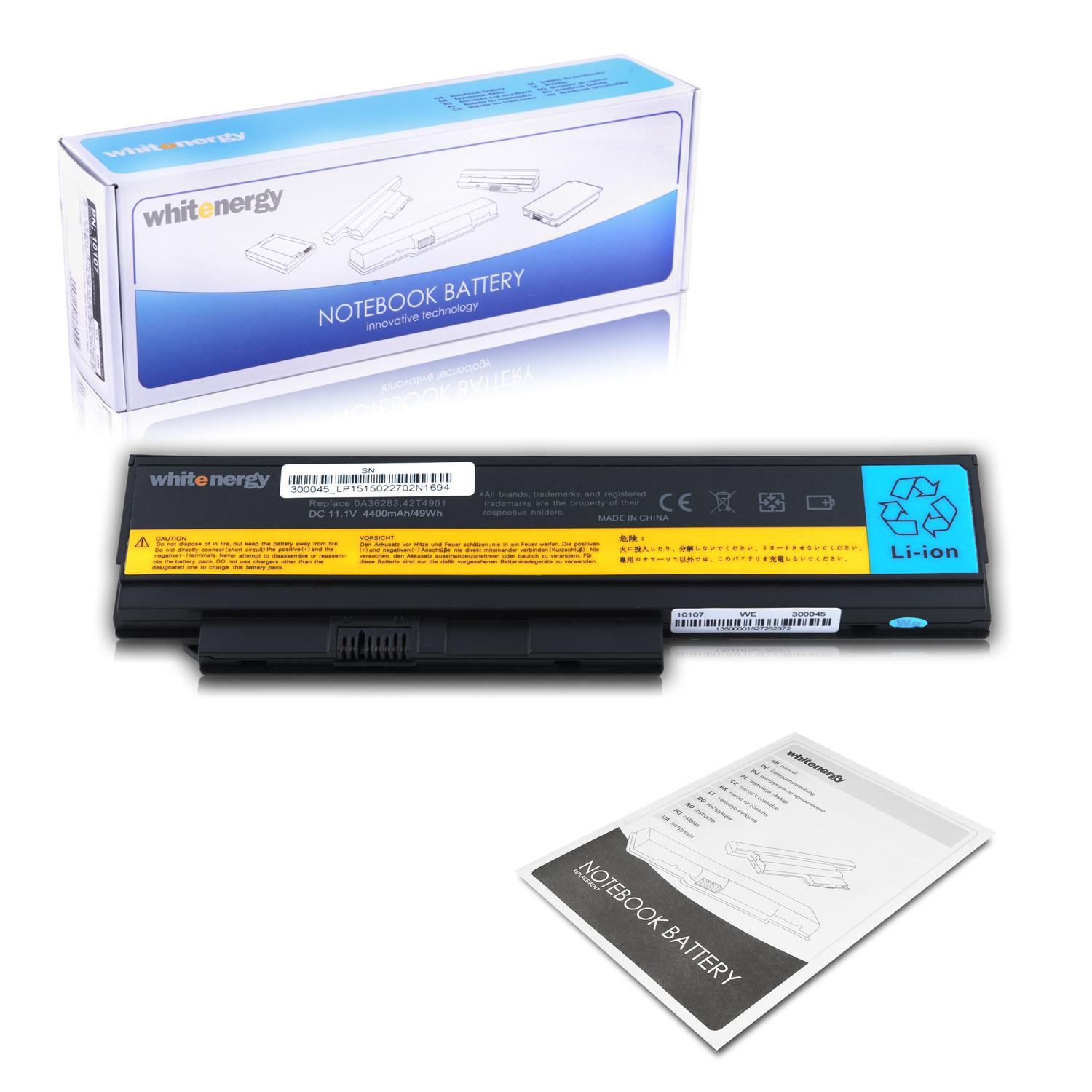Whitenergy 10107 Lenovo ThinkPad X230 0A36281 11.1V 4400mAh (czarny)