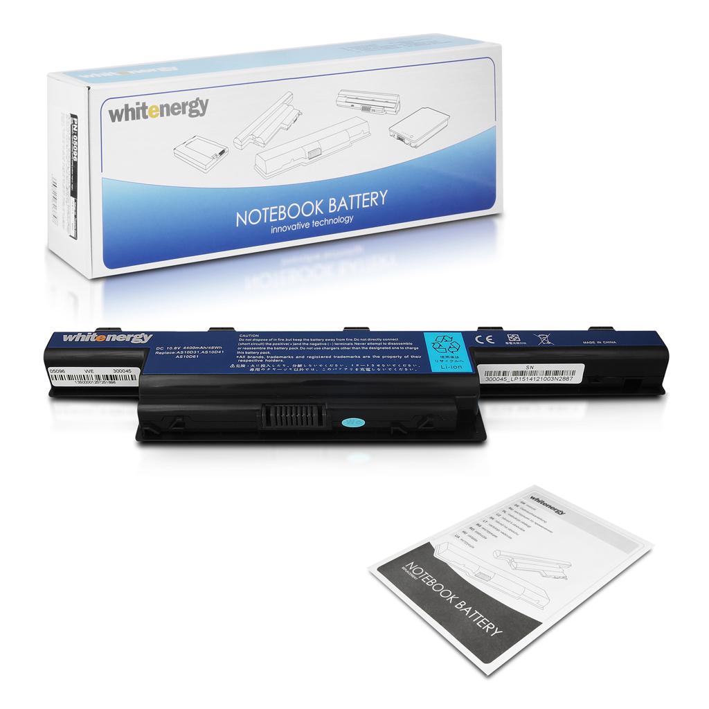 Whitenergy 05096 Acer Aspire 11,1V 4400mAh (czarny)