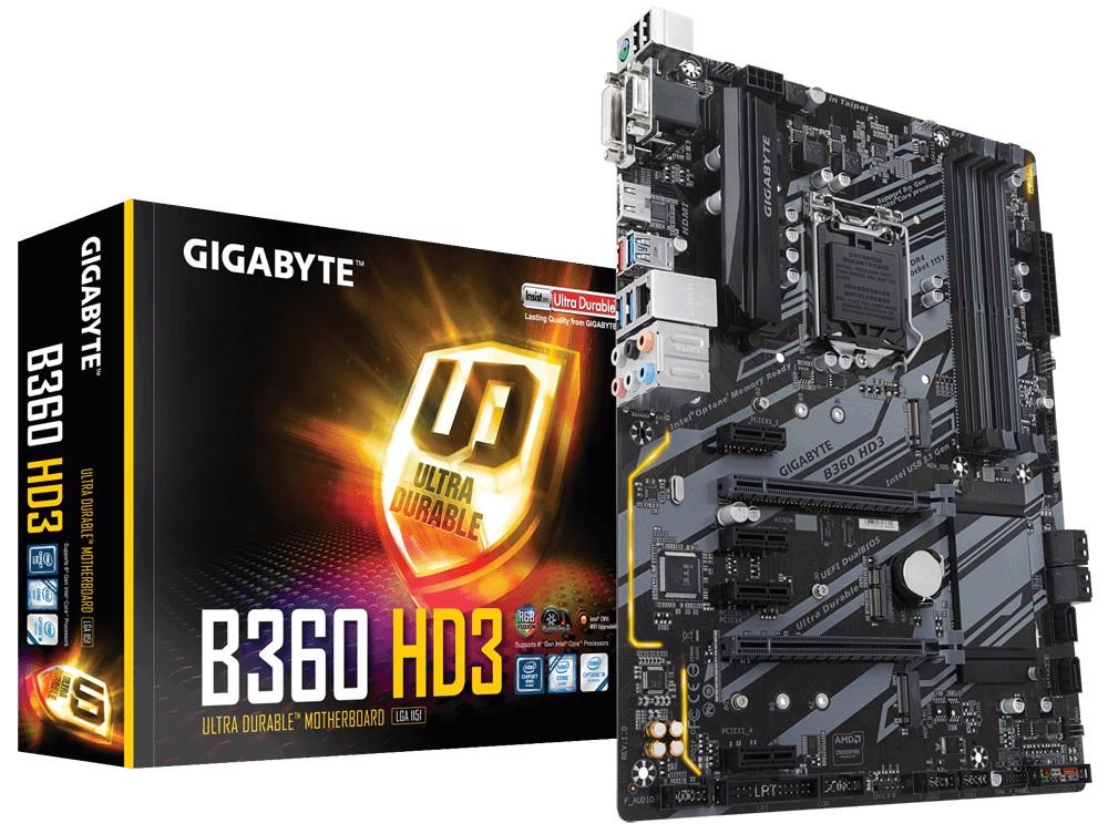 Płyta główna Gigabyte B360 HD3 (rev. 1.0)