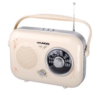 Radioodbiornik Hyundai Retro PR 100B Radio FM Beżowy