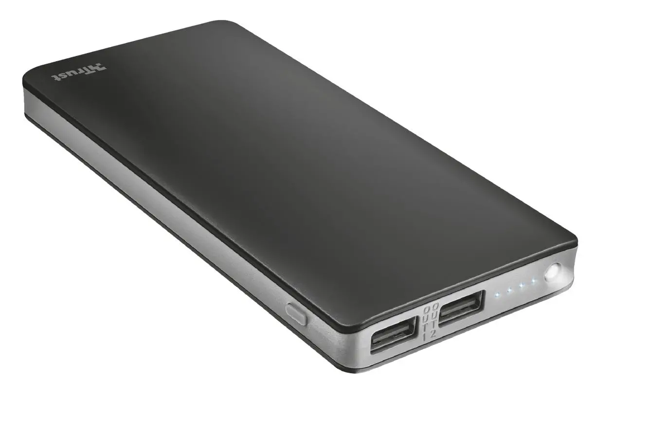 Powerbank Trust Primo Thin 10000mAh Szary
