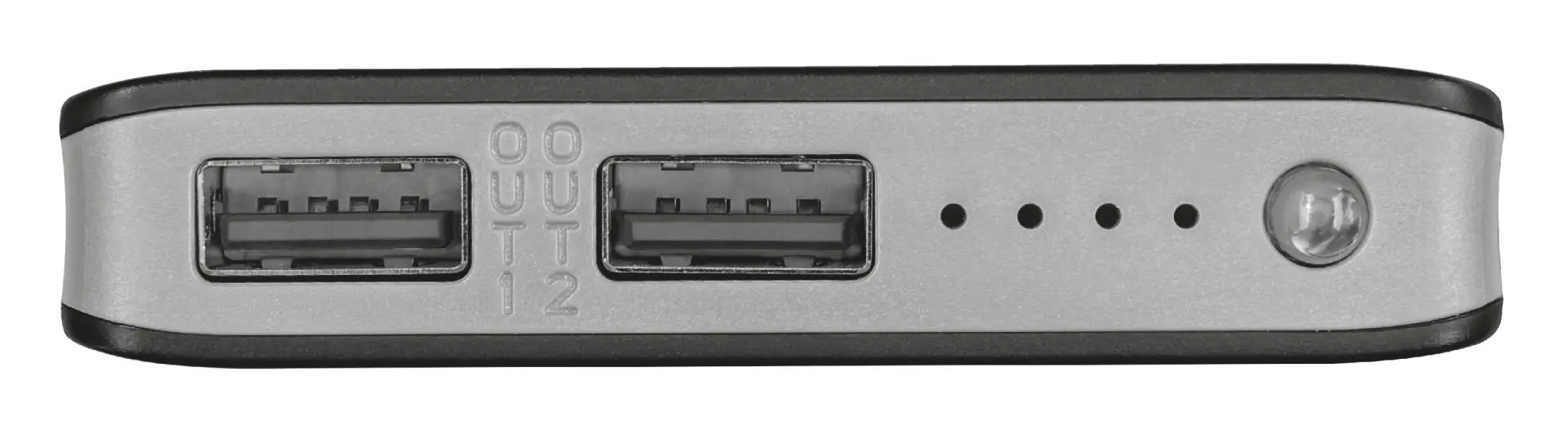 Powerbank Trust Primo Thin 10000mAh Szary