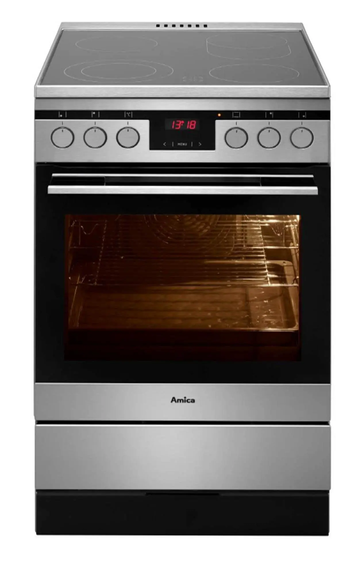 Kuchnia elektryczna Amica 514CE3.413TsKDHaQ(XL) Termoobieg Rożen