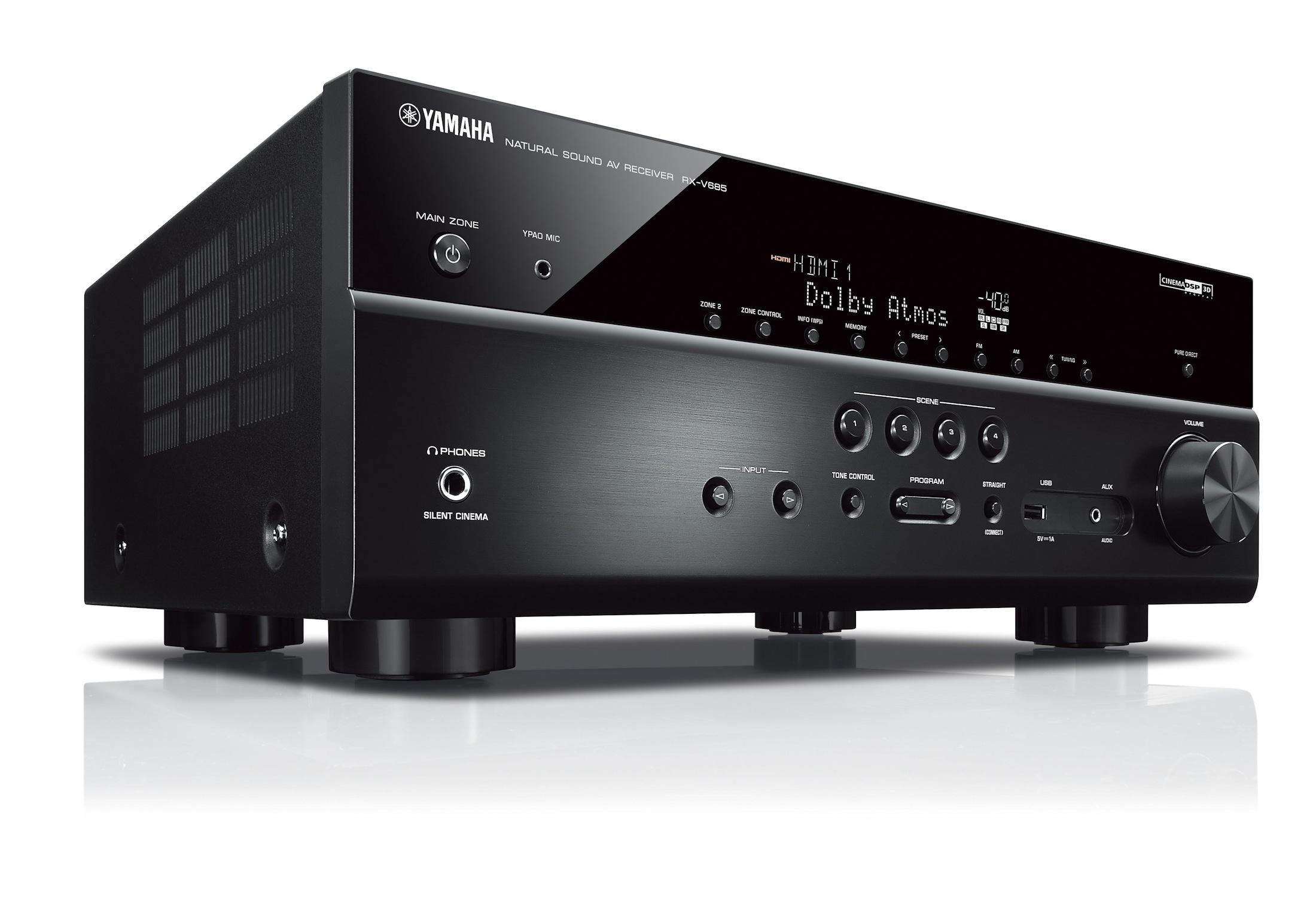 Amplituner Yamaha MusicCast RX-V685 (czarny)