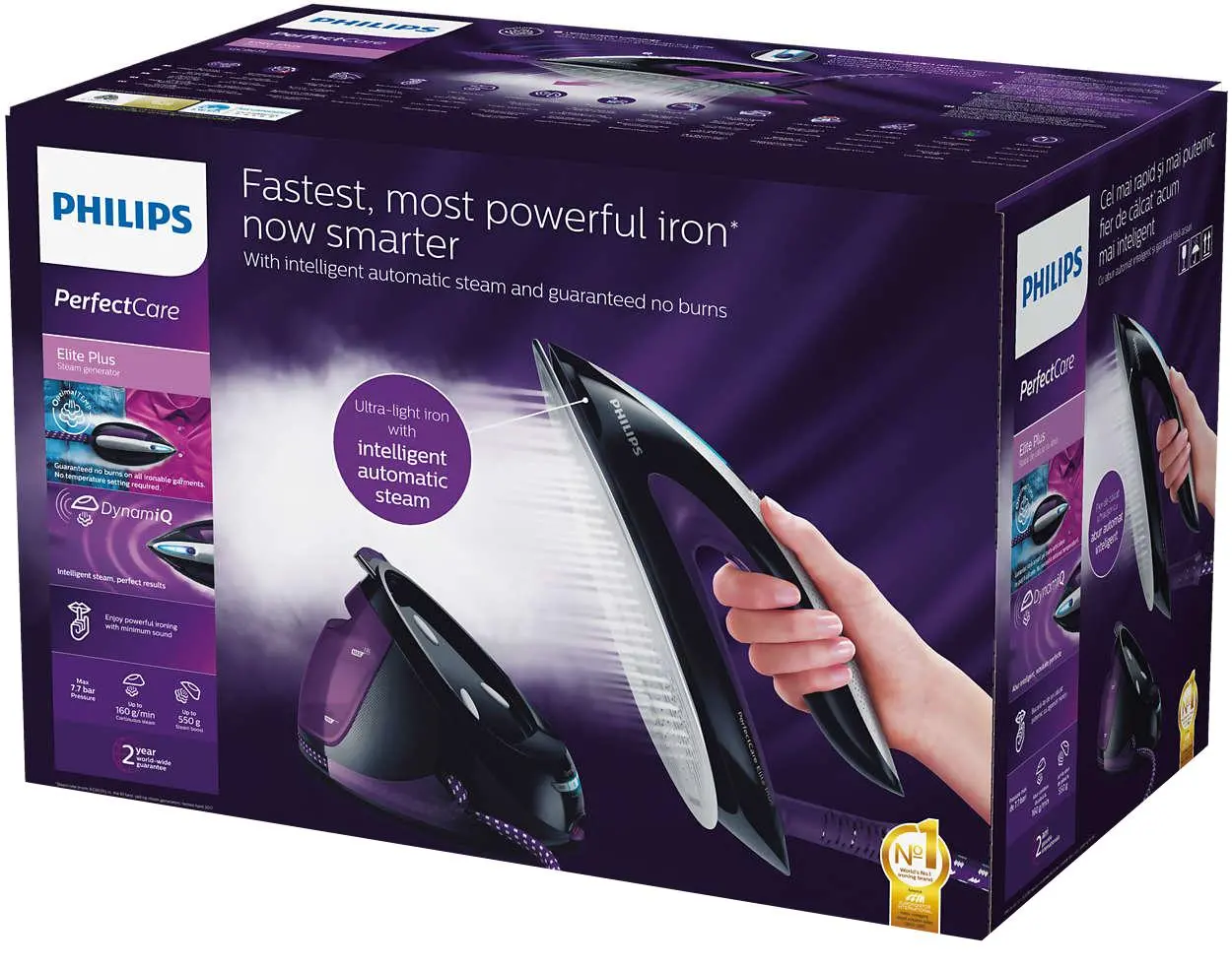 Generator pary Philips PerfectCare Elite Plus GC9675/80 T-ionicGlide