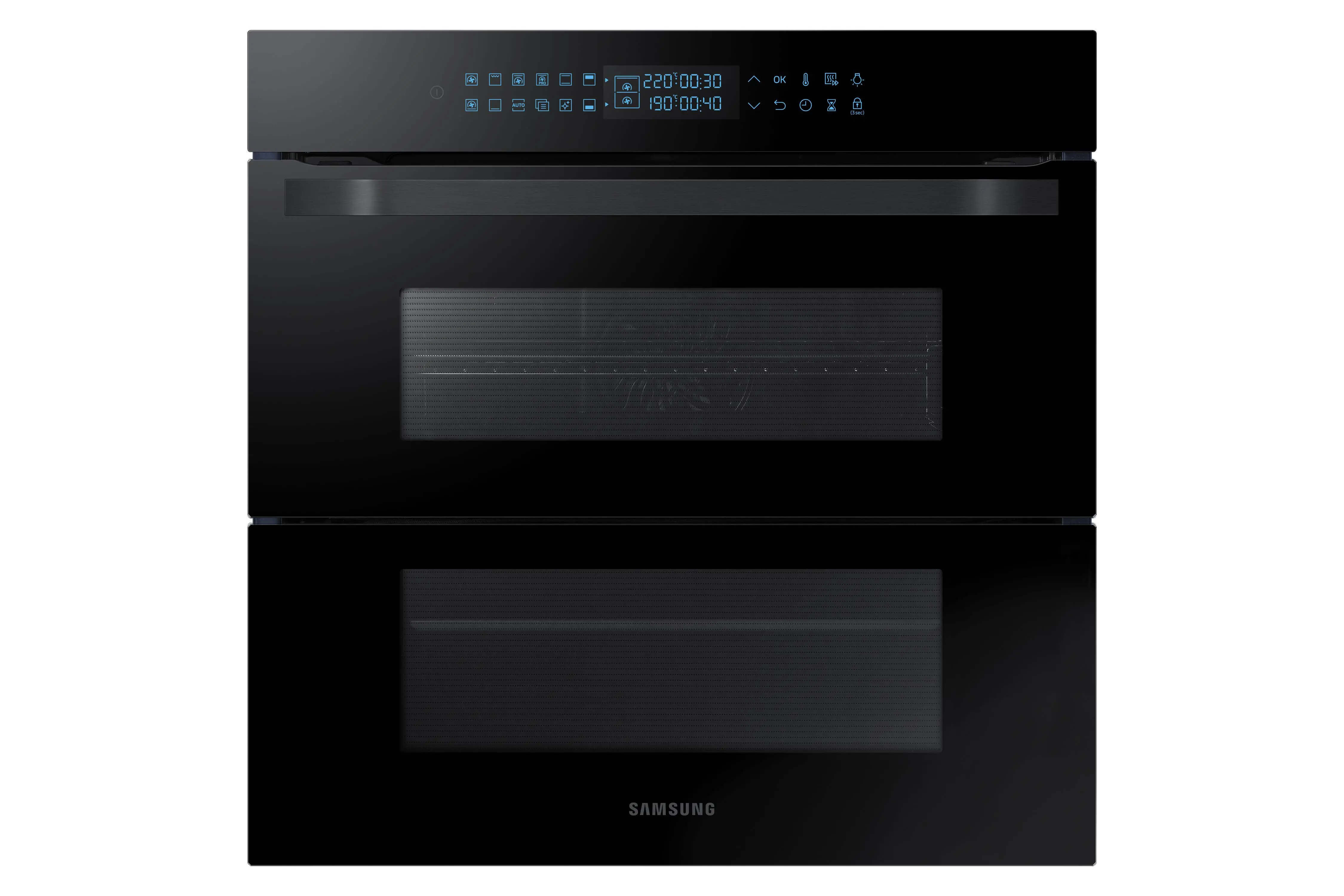 Piekarnik elektryczny Samsung Dual Cook Flex NV75N7646RB Termoobieg Czarny