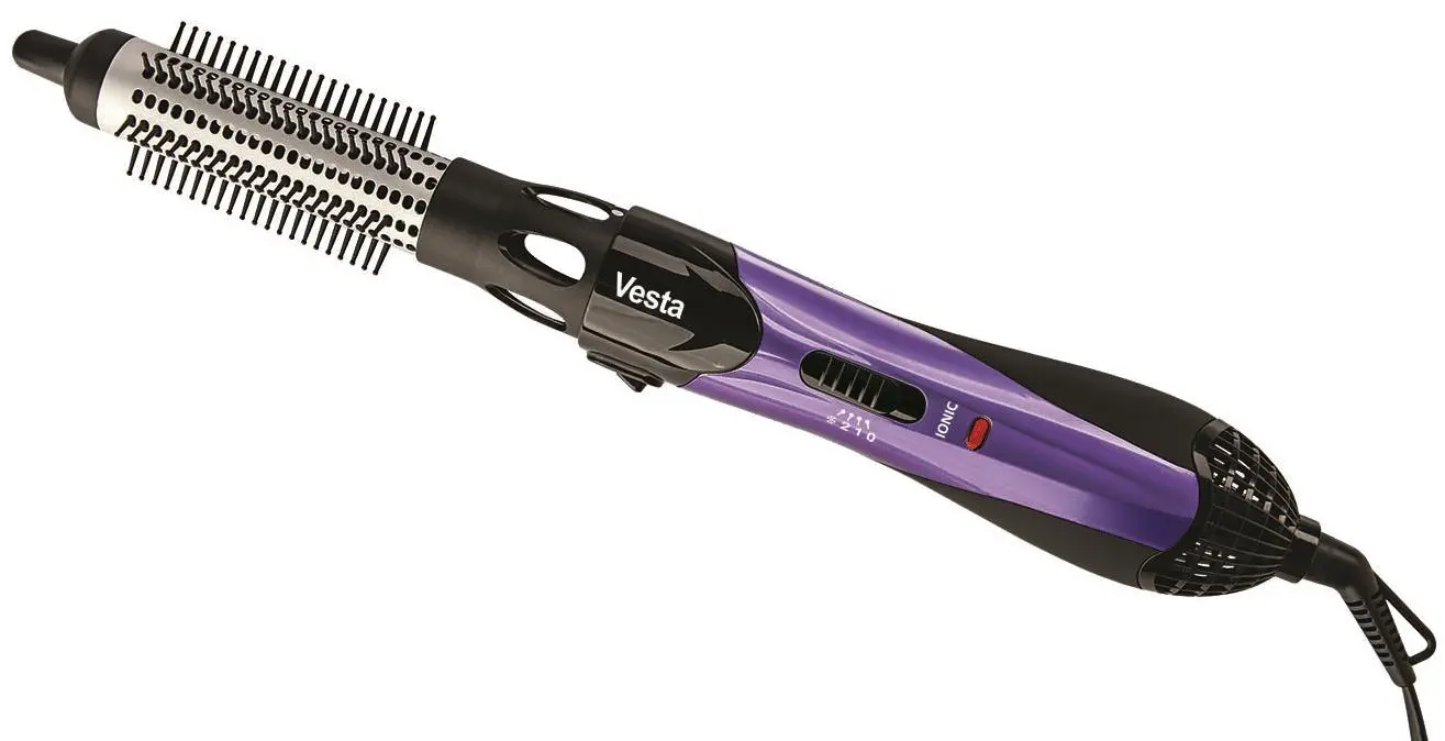 Suszarko-lokówka Vesta VHAS01P 1000W Jonizacja Zimny nawiew 2 poziomy temperatury