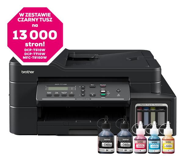 Urządzenie wielofunkcyjne Brother InkBenefit Plus DCP-T710W WiFi