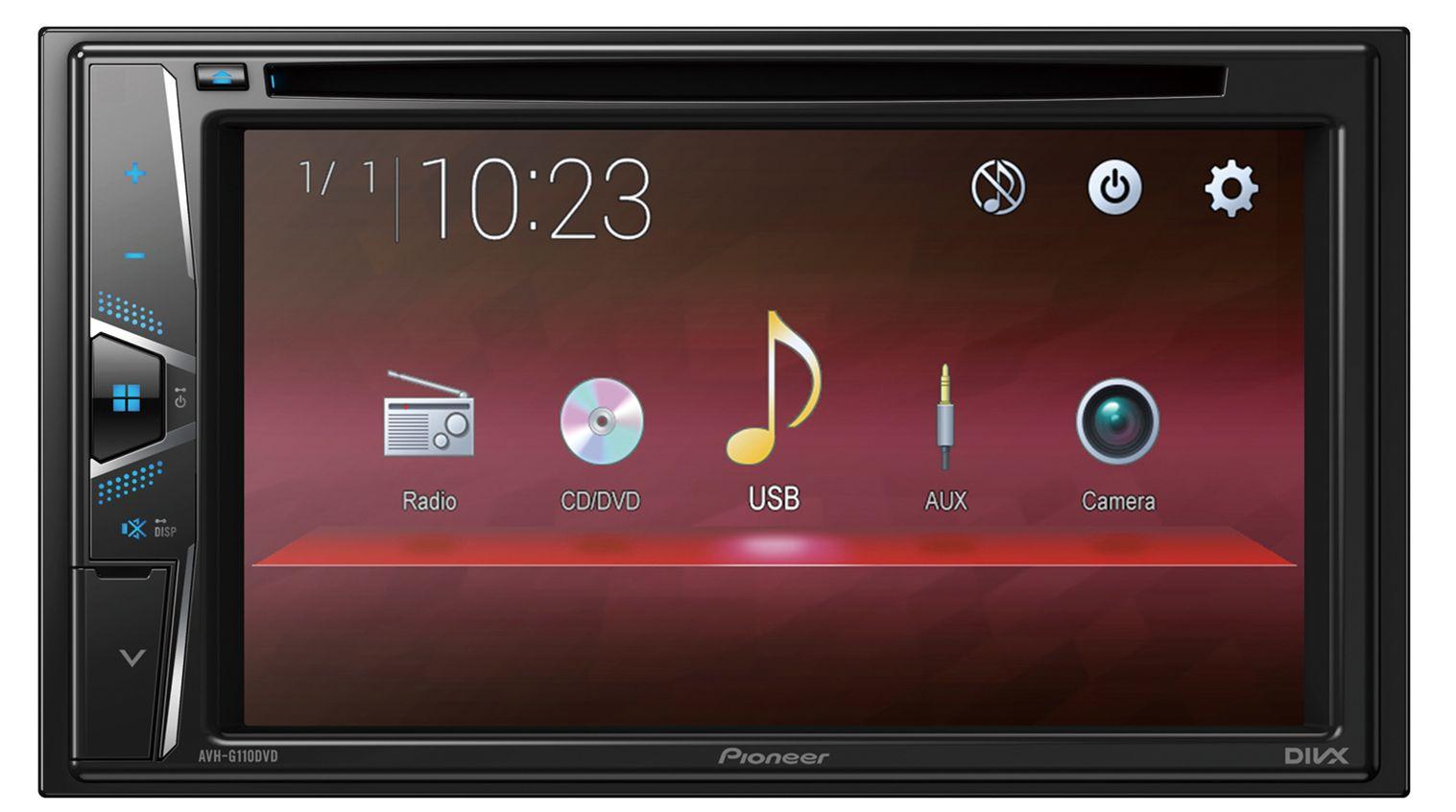 Radioodtwarzacz samochodowy Pioneer AVH-G110DVD