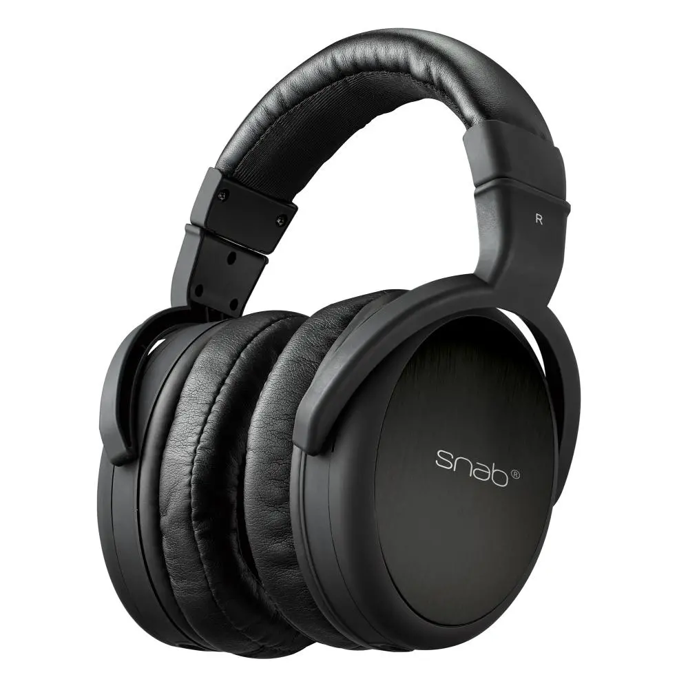 Słuchawki przewodowe SnaB Euphony AF-100 Nauszne Czarny
