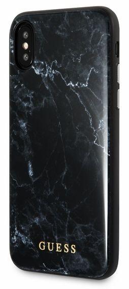 Etui Guess GUHCPXHYMABK iPhone X (czarny)