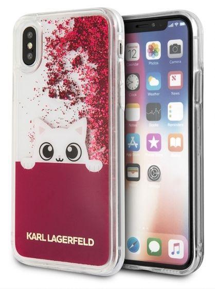 Karl Lagerfeld KLHCPXPABGFU iPhone X (różowy)