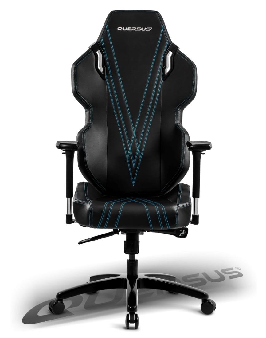 Fotel Quersus E303 - EVOS 303 (czarno-niebieski)