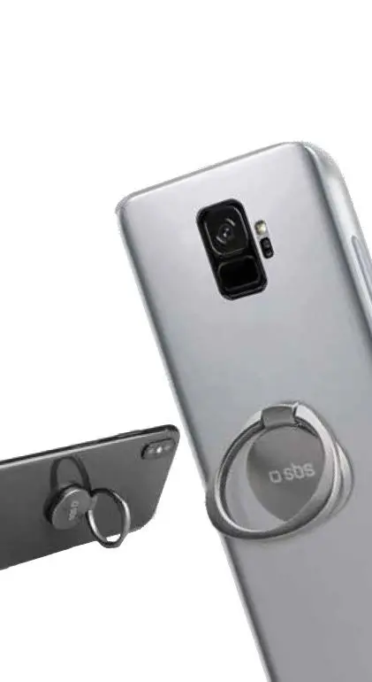 Uchwyt na telefon SBS TERINGHOLDERDG Szaro-czarny