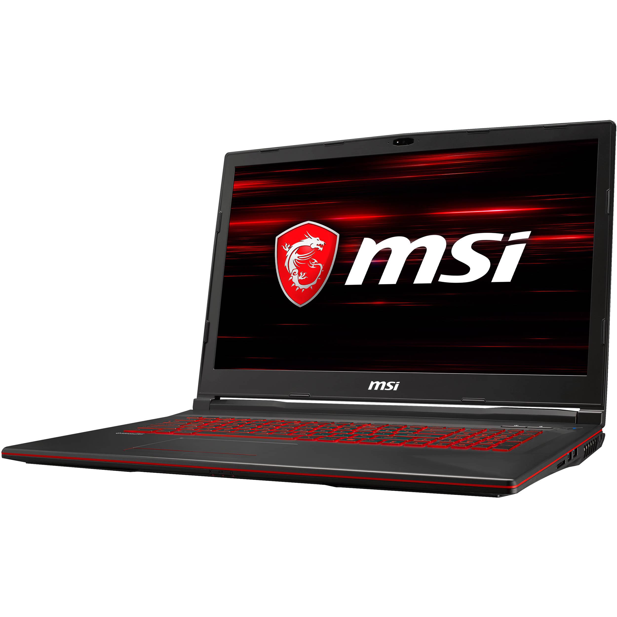 MSI GL63 8RC 15,6" Intel® Core™ i5-8300H 8GB RAM  1TB + 128GB Dysk  GTX1050 Grafika Win10