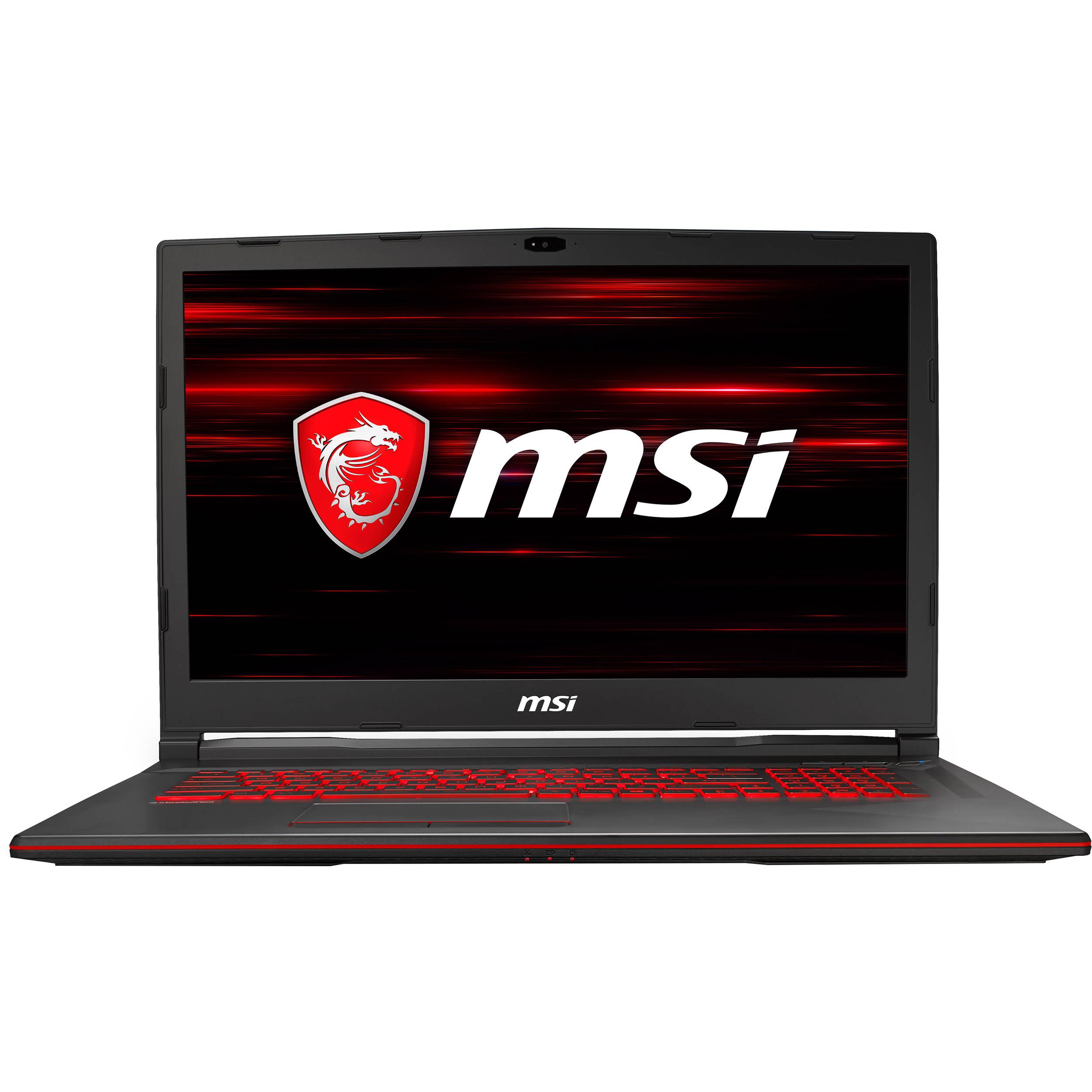 MSI GL63 8RC 15,6" Intel® Core™ i5-8300H 8GB RAM  1TB + 128GB Dysk  GTX1050 Grafika Win10