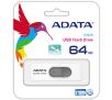 PenDrive Adata UV220 64GB USB 2.0  Biało-szary