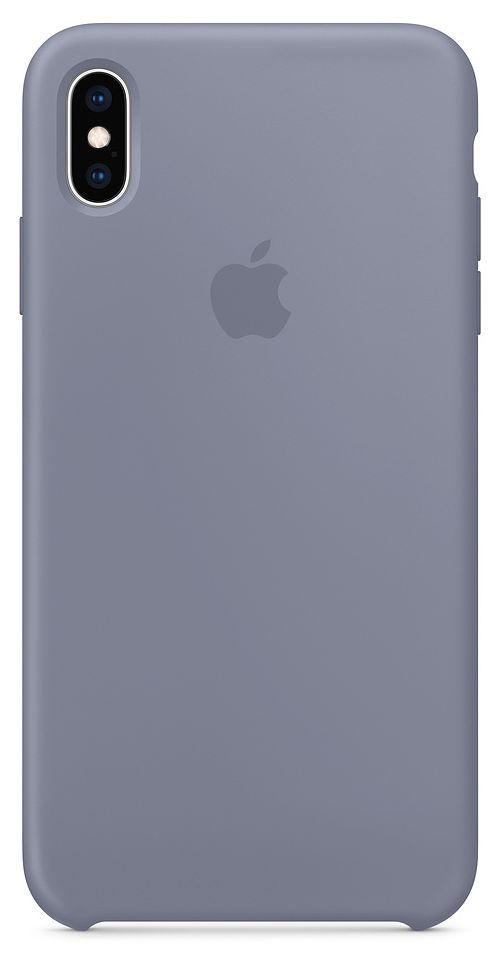Apple Silicone Case iPhone Xs Max MTFH2ZM/A (lawendowa szarość)