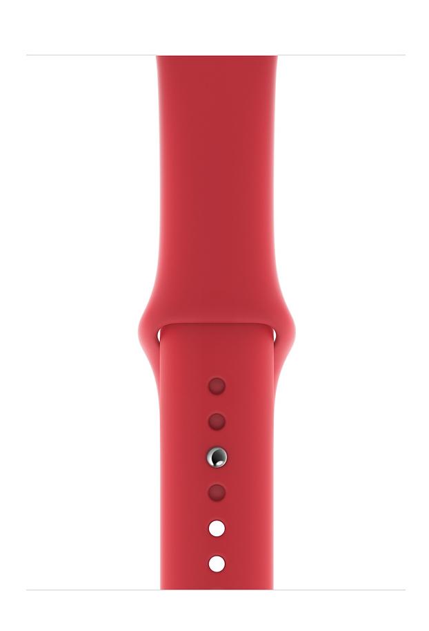 Apple Pasek Sportowy Band Apple Watch 44mm (czerwony)