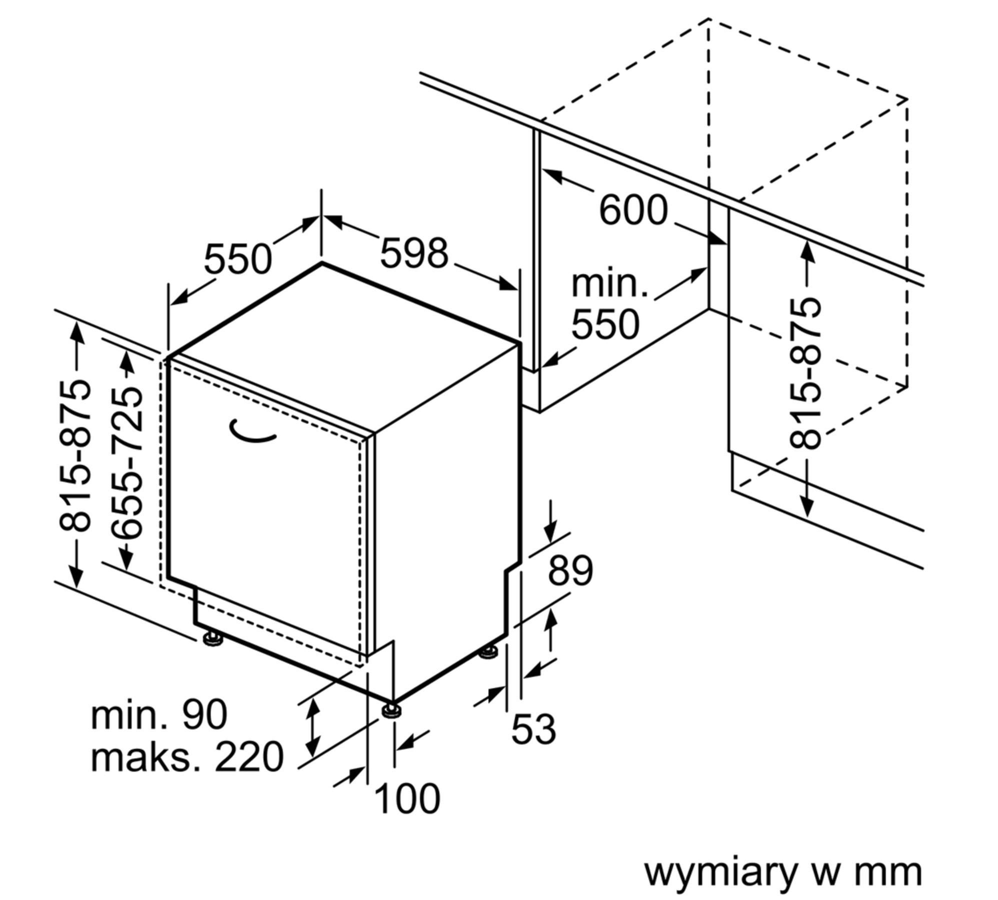 Zmywarka Bosch SMV46FX01E