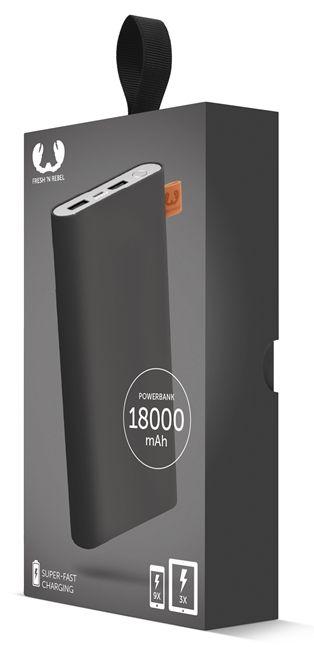 Powerbank Fresh 'n Rebel 18000 mAh Concrete