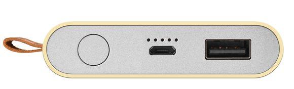Powerbank Fresh 'n Rebel 6000 mAh Buttercup